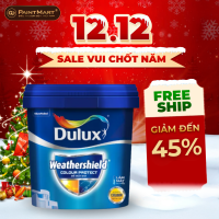 Sơn ngoại thất Dulux Weathershield Colour Protect bề mặt bóng E023 thùng 15L