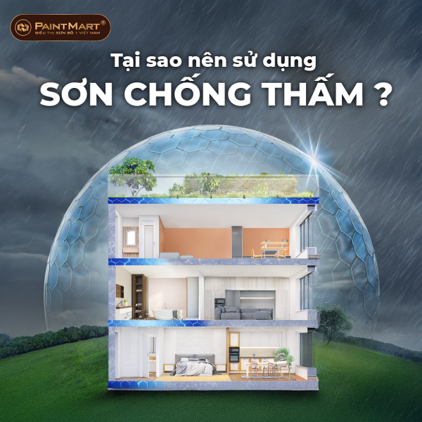 Tại sao nên sử dụng sơn chống thấm ? Tại sao nên sử dụng sơn chống thấm ?