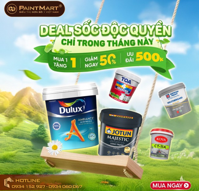 DEAL SỐC ĐỘC QUYỀN - CHỈ TRONG THÁNG NÀY