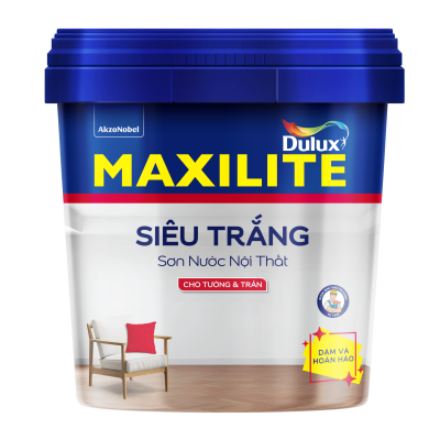 Sơn nội thất Maxilite Siêu Trắng MT - 15L