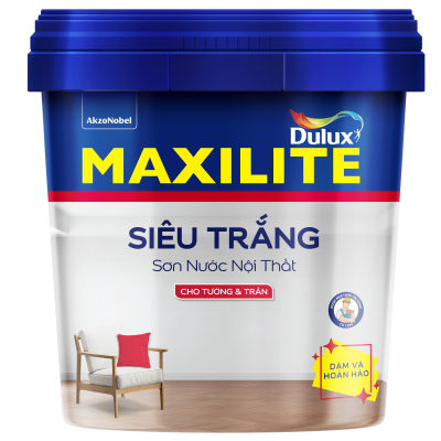 Sơn nội thất Maxilite Siêu Trắng MT - 15L