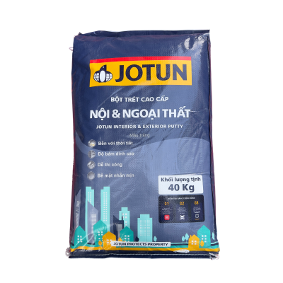 Bột trét tường Jotun nội ngoại thất bao 40Kg