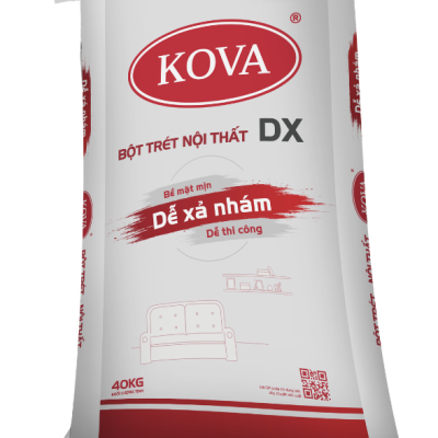 Bột trét tường nội thất Kova DX bao 40 kg