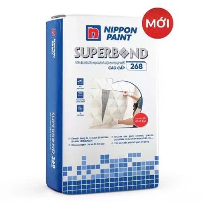 Vữa (keo) dán gạch nội và ngoại thất cao cấp NIPPON SUPERBOND 268 - 20KG