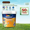 Sơn nội thất Dulux Easyclean lau chùi vượt trội kháng Virus bề mặt mờ 99A - Lon 5L