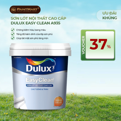 Sơn lót chống kiềm nội thất cao cấp Dulux Easyclean A935 -  THÙNG 15L