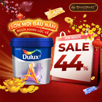 Sơn nội thất Dulux Ambiance 5 in 1 Superflexx bóng mờ Z611 lon 5L