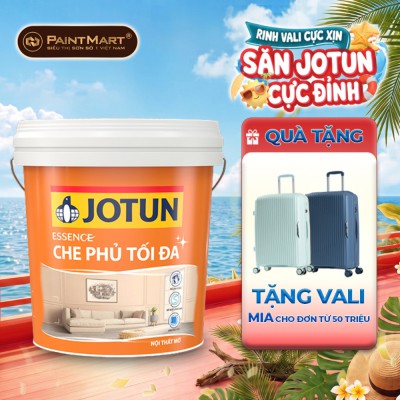 Sơn nội thất Jotun Essence che phủ tối đa mờ - 15L