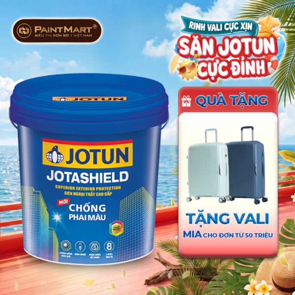 Sơn nước ngoại thất Jotun Jotashield chống phai màu mới lon 5L
