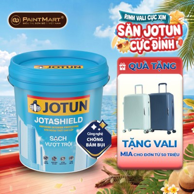 Sơn nước ngoại thất Jotun Jotashield sạch vượt trội thùng 15L