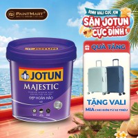 Sơn nước nội thất Jotun Majestic đẹp hoàn hảo bóng mờ thùng 15L mới