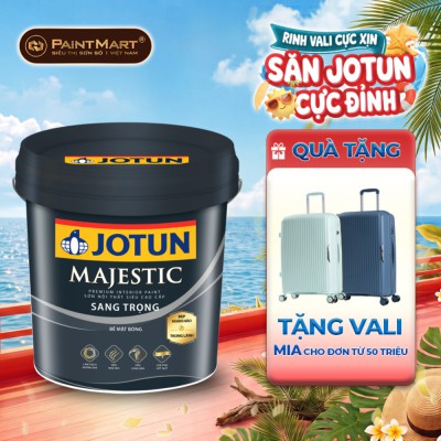 Sơn nước nội thất Jotun Majestic sang trọng bóng lon 1L