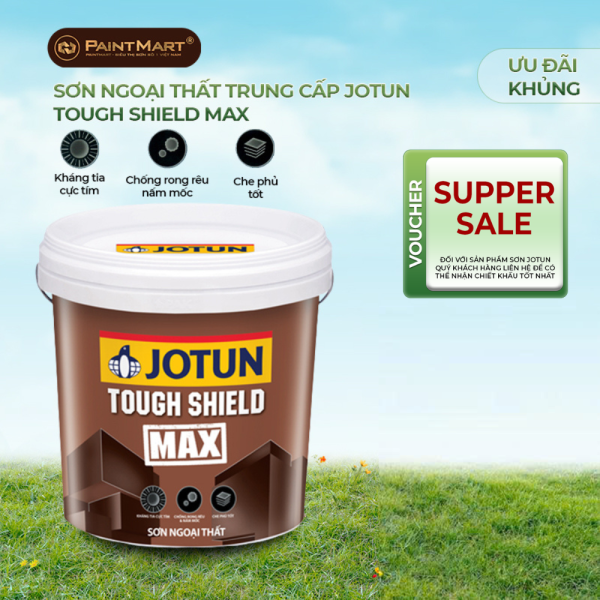 Sơn ngoại thất Jotun Tough Shield Max thùng 17L