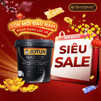 Sơn nước nội thất Jotun Majestic Đẹp nguyên bản (siêu mờ)