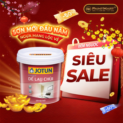 Sơn nước nội thất Jotun Essence dễ lau chùi lon 5L