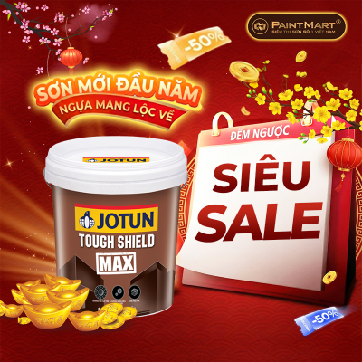 Sơn ngoại thất Jotun Tough Shield Max thùng 17L