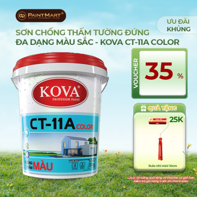 Chất chống thấm màu KOVA CT-11A Color -Lon 5KG
