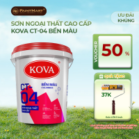 Sơn ngoại thất cao cấp KOVA CT-04 BỀN MÀU - THÙNG 18L