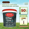 Sơn ngoại thất KOVA Effective Màu Lâu Phai - Thùng 16L