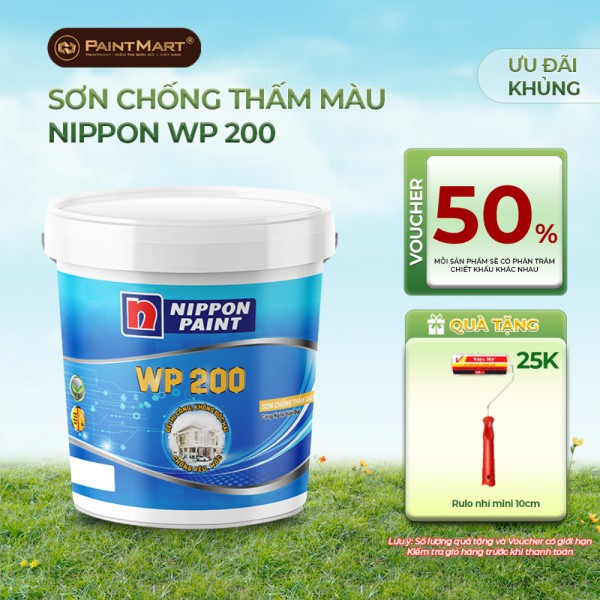 Sơn Chống Thấm màu Nippon WP 200 6KG