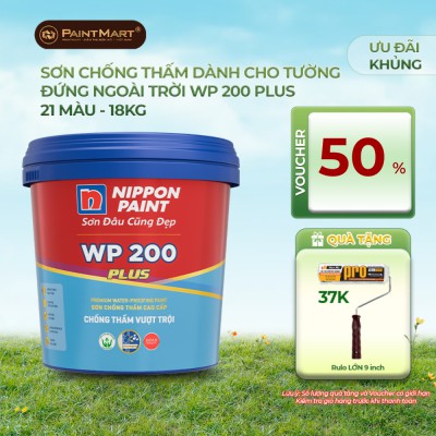 SƠN CHỐNG THẤM PHA MÀU NIPPON WP200 PLUS 18KG