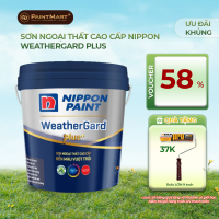 Sơn ngoại thất Nippon WeatherGard Plus+ 15L