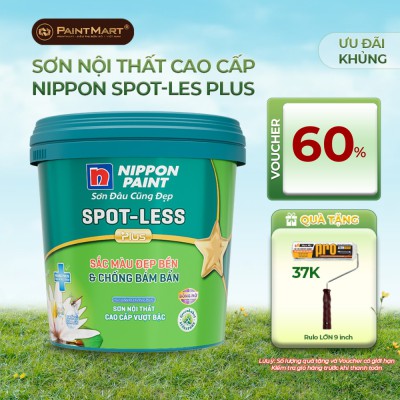 Sơn nội thất cao cấp Nippon Spot-Les Plus thùng 15L
