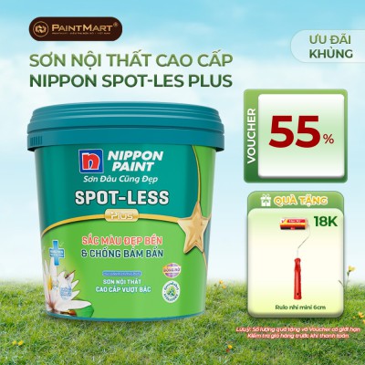 Sơn nội thất cao cấp Nippon Spot-Les Plus 1L