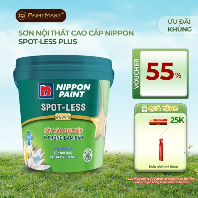 Sơn nội thất cao cấp Nippon Spot-Les Plus 5L