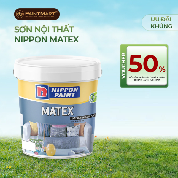 Sơn nội thất Nippon Matex 5L
