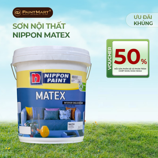 Sơn nội thất Nippon Matex 5L