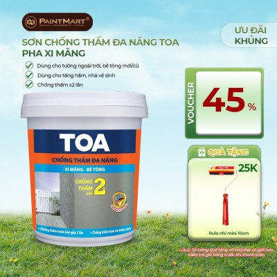Sơn chống thấm đa năng TOA - 4kg