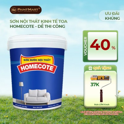 Sơn nội thất Toa Homecote - 17L