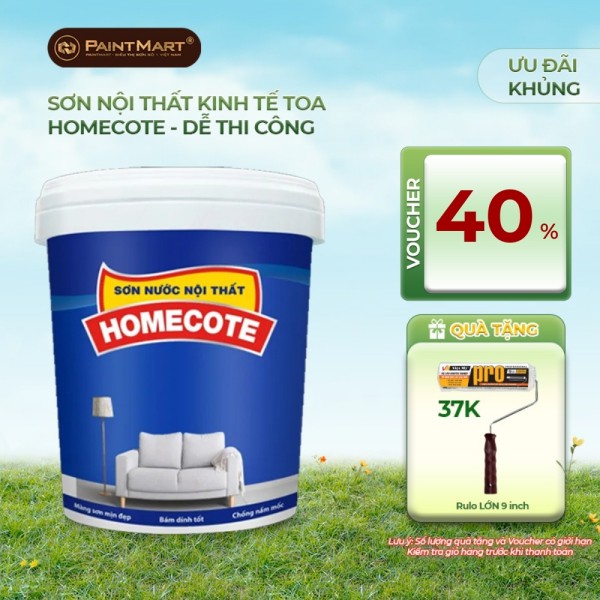Sơn nội thất Toa Homecote - 17L