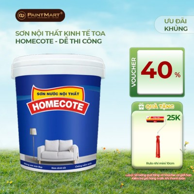 Sơn nội thất Toa Homecote - 5L