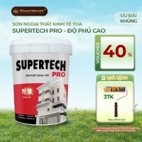 Sơn nước ngoại thất Toa Supertech Pro - 15L