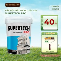 Sơn nội thất Toa Supertech Pro - 15L