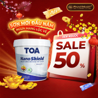 Sơn lót chống kiềm ngoại thất Toa Nanoshield - 15L