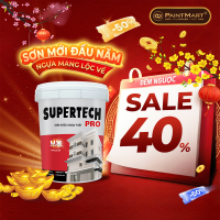 Sơn nước ngoại thất Toa Supertech Pro - 15L