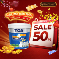 Sơn ngoại thất TOA 4 Seasons Tropic Shield - 15L