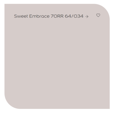 Dulux màu Hồng ấm Sweet Embrace 70RR 64/034