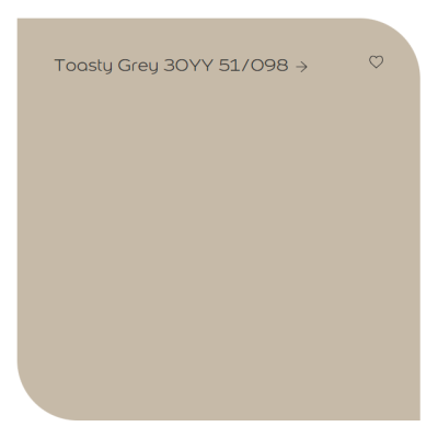 Dulux màu xám nâu Toasty Grey 30YY 51/098