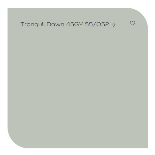 Dulux màu xanh Tranquil Dawn 45GY 55/052