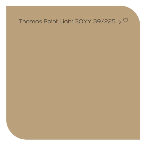 Dulux màu nâu ánh vàng Thomas Point Light 30YY 39/225
