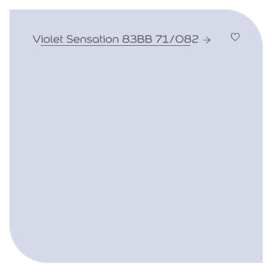 Dulux màu tím Violet Sensation 83BB 71/082