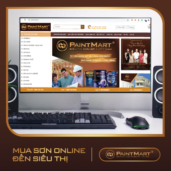 Hướng dẫn mua sơn online tại Paintmart