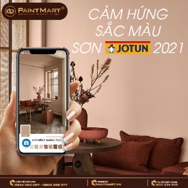 Bộ sưu tập màu sắc sơn Jotun năm 2021