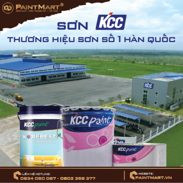 Sơn KCC - Thương hiệu sơn số 1 Hàn Quốc Sơn KCC - Thương hiệu sơn số 1 Hàn Quốc