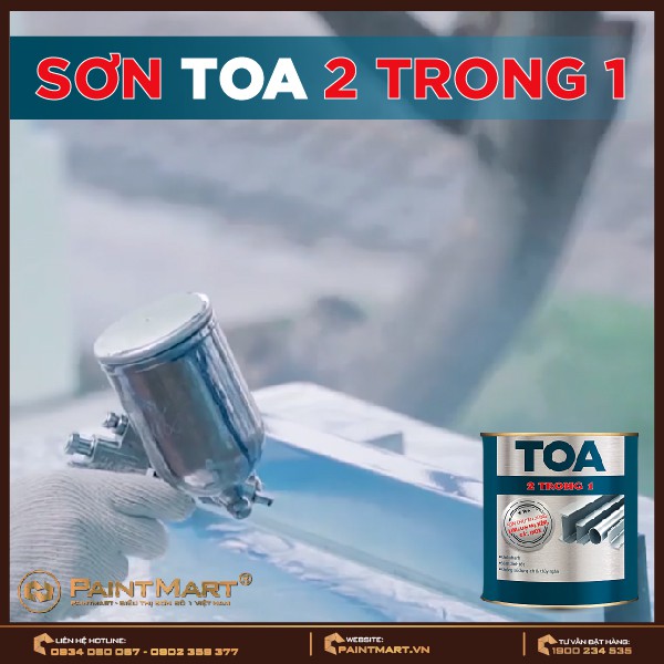Tìm hiểu về sơn kẽm Toa 2 trong 1