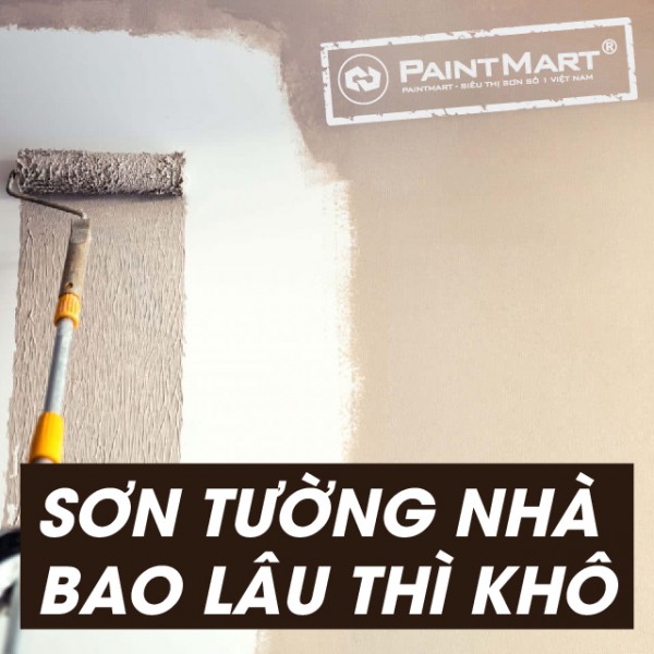 Sơn tường nhà bao lâu thì khô